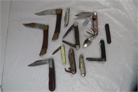 Various Pocket Knives-Large Lot