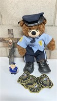 Sheriff Teddy Bear and Patches