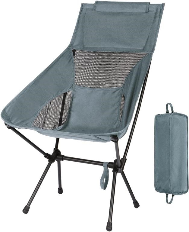 SM122  Ultralight Folding High Back Camping Chair,