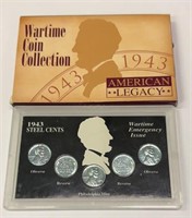 1943-P US WWII Uncirculated Steel Cents