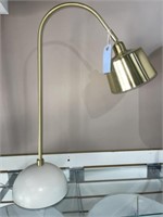 Arched Gold Tone Table Lamp