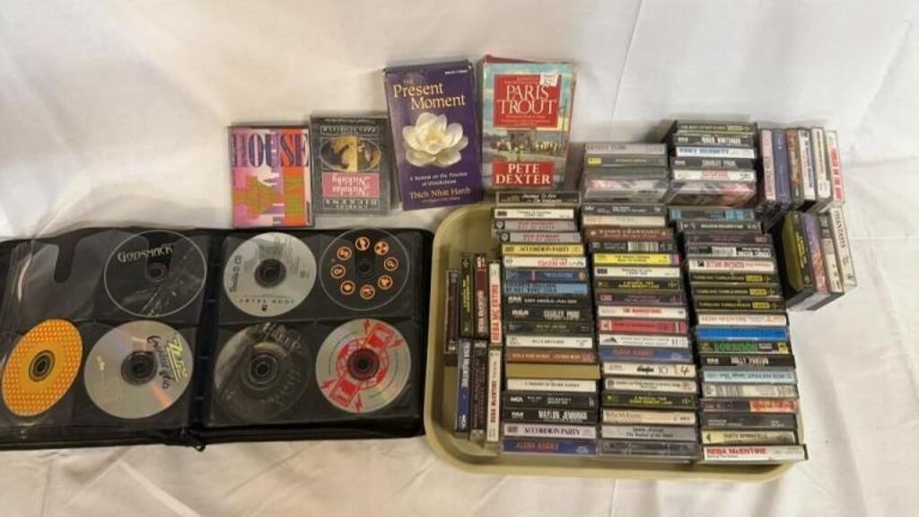 Lot of Cassettes & CDs: Rod Stewart, Reba, Alice