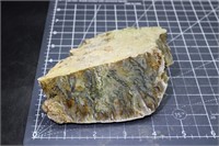 1.5lbs Polished Graveyard Point Plume Agate, Nice