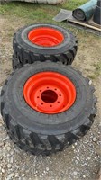 New 12 X 16.5"  Skid Steer Loader Tires