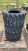 New 12 X 16.5 Skid Steer Tires (No Rims)