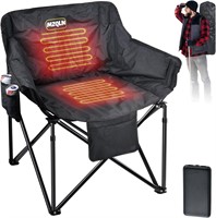 MZQLN Heated Camping Chair  3 Heat Levels  500 lbs