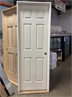 28" x 6' 8" LH Primed Poplar Interior Door