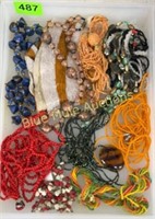 Beaded necklaces