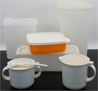 * Vintage Tupperware including Bread Keeper and