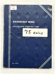 75 Roosevelt Silver Dimes