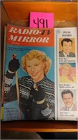 Radio TV Mirror Magazines 1952 1953 1960