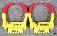 Trimax Wheel Chock Lock / 2 Pc
