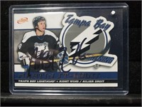 AUTOGRAPHED MARTIN ST. LOUIS HOCKEY CARD
