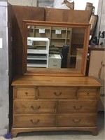 Spainhour Wood Dresser with Mirror