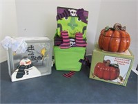 Pumpkin Dish - Trick or Treat Totes - Let It Snow