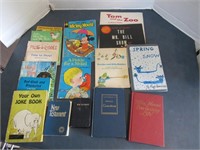 Assorted Vintage Kids Books and Comic Books