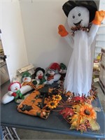 Snowmen Door Draft   -Paper Halloween Lanterns