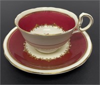 Aynsley Fine Bone China, Teacup & Saucer, England