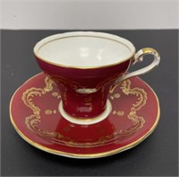 Aynsley Fine Bone China, Teacup & Saucer, England