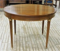 Louis XVI Style Mahogany Breakfast Table.