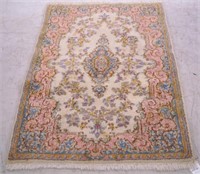 Antique Kerman carpet - pastel