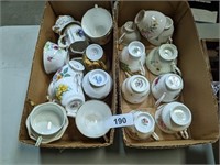 Assorted Tea/Coffee Cups