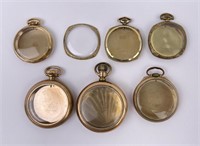 Antique Gold Filled Pocket Watch Cases