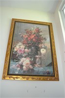 Jean Baptist Claude Robie Floral Print 59" x 42"