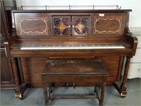 Antique  cabaret player piano