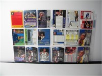 (18) Reggie Miller cards various years 90's &