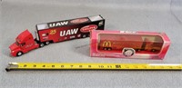 UAW 1/64 Semi & 1/87 McDonald's Semi