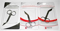 (3) Prestige Medical 4.5 & 3.5 Utility Scissors