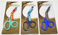 (3) Prestige Medical 5" Stylemate Utility Scissors