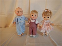 One Cameo and Two Effanbee dolls: