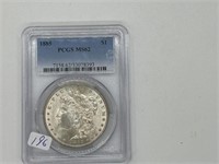 1885 MS62 PCGS Morgan Silver Dollar