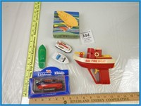 TOY BOATS-PLASTIC AND DIECAST-SOAP BOATS-WATER