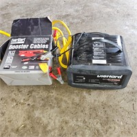 BATTERY CHARGER AND CABLES