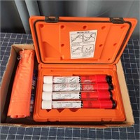 P3 3pc Boat safety: Flares, Signal flags,