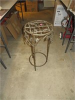 NO SHIPPING- Metal Plant Stand 28" x 13"