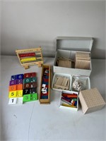 Vintage Math & Numbers Learning Toys