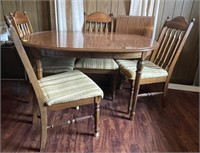 DINNETTE SET - TABLE & 4 CHAIRS