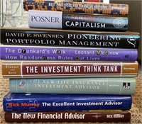 LOT OF 8 INVESTMENT BOOKS