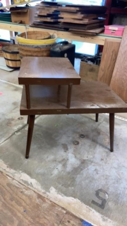 ALL THREE VINTAGE STANDS, END TABLES, COFFEE