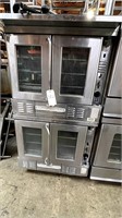 BLODGETT S/S 2-DECK CONVECTION OVEN W/CASTERS