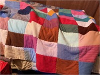 Colorful Hand Made Quilt