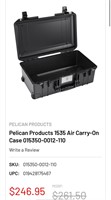 Pelican Products 1535 Air Carry-On Case Last unit
