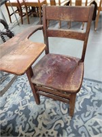 Vintage Wood Desk