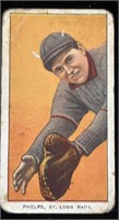 1909 T206 White Border Eddie Phelps Tobacco  Card