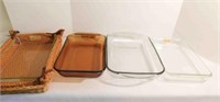 4 Casserole Dishes