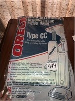 Oreck Type CC bags *2